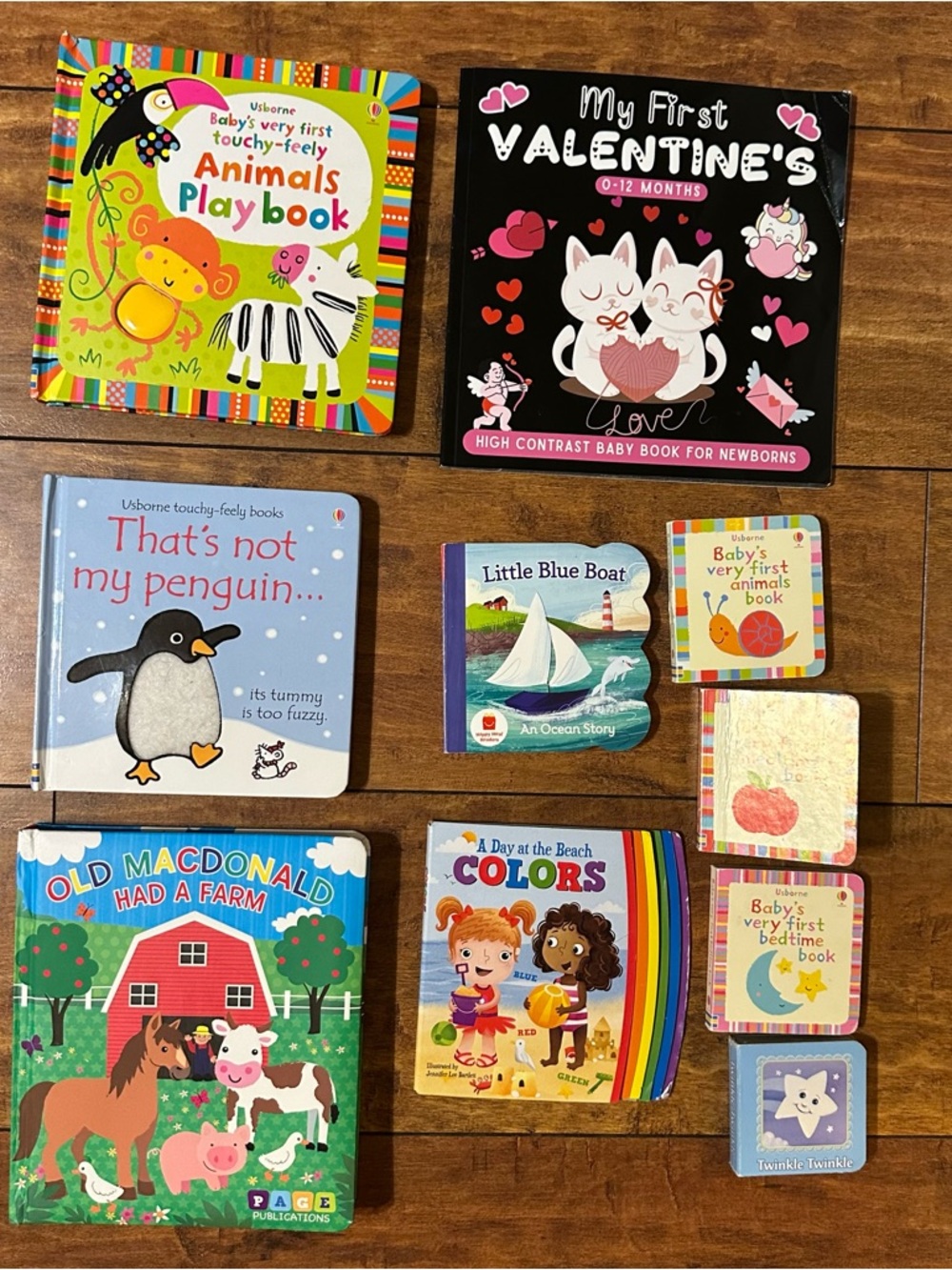 Babys first books custom bundle